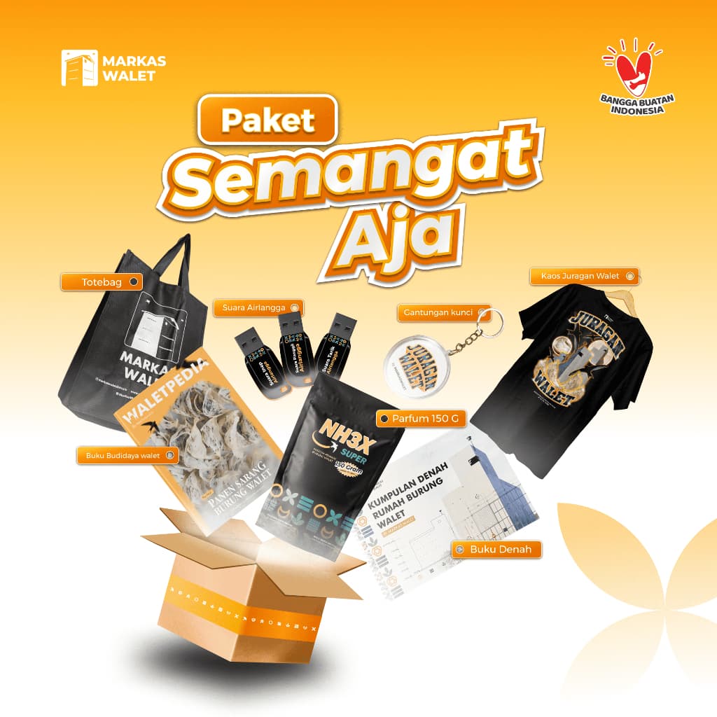 Paket Lengkap Budidaya Walet