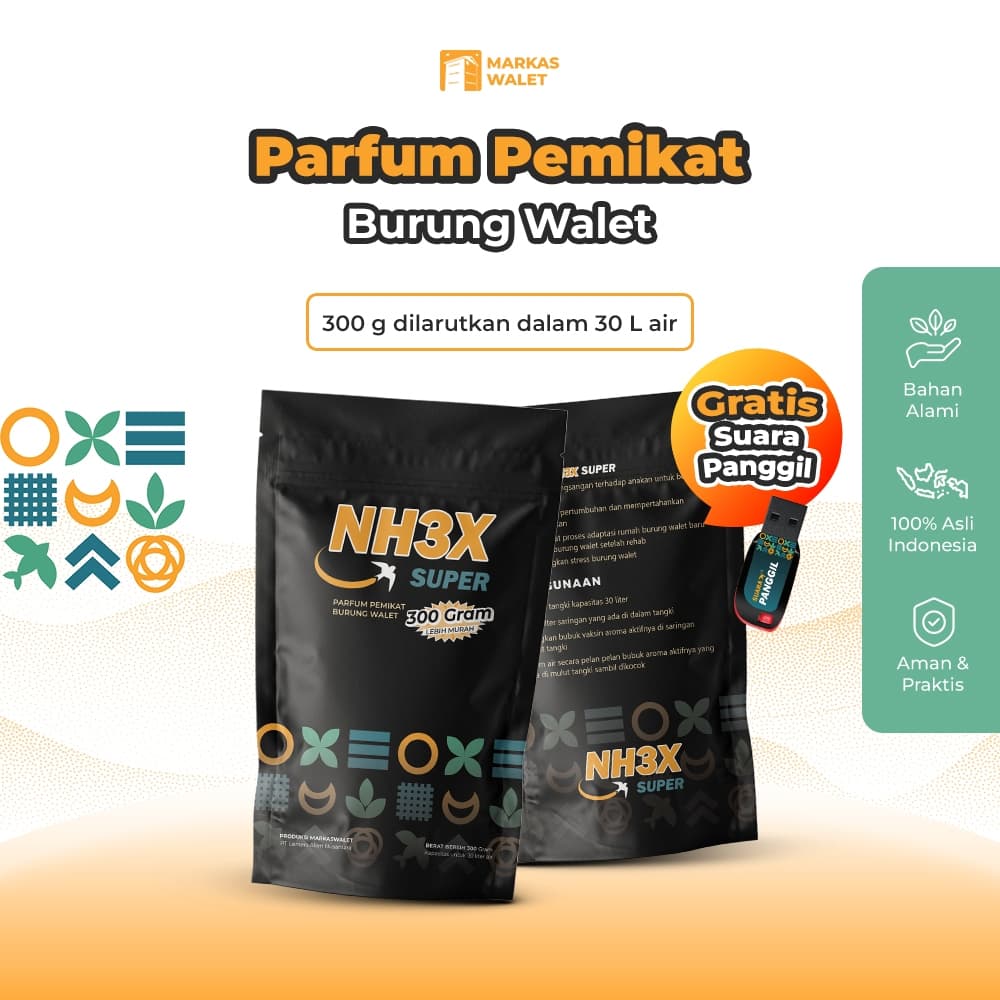 Paket Parfum dan Suara Markas Walet